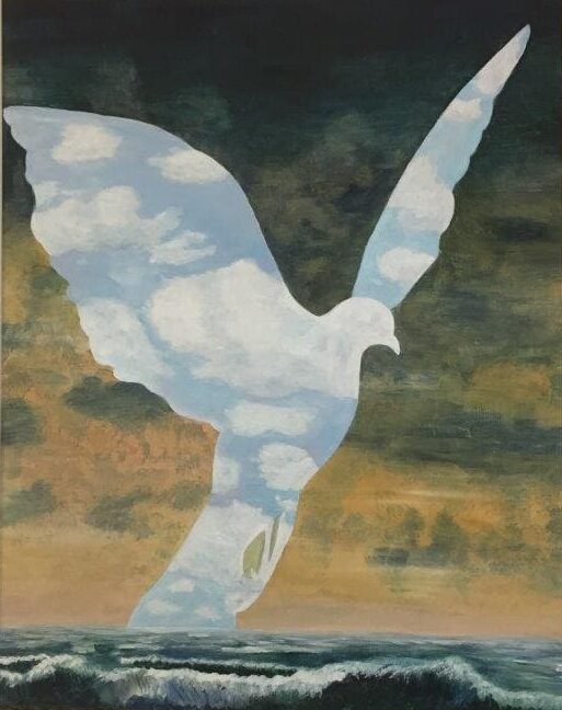 Colombe Peinture Calme Bien-être